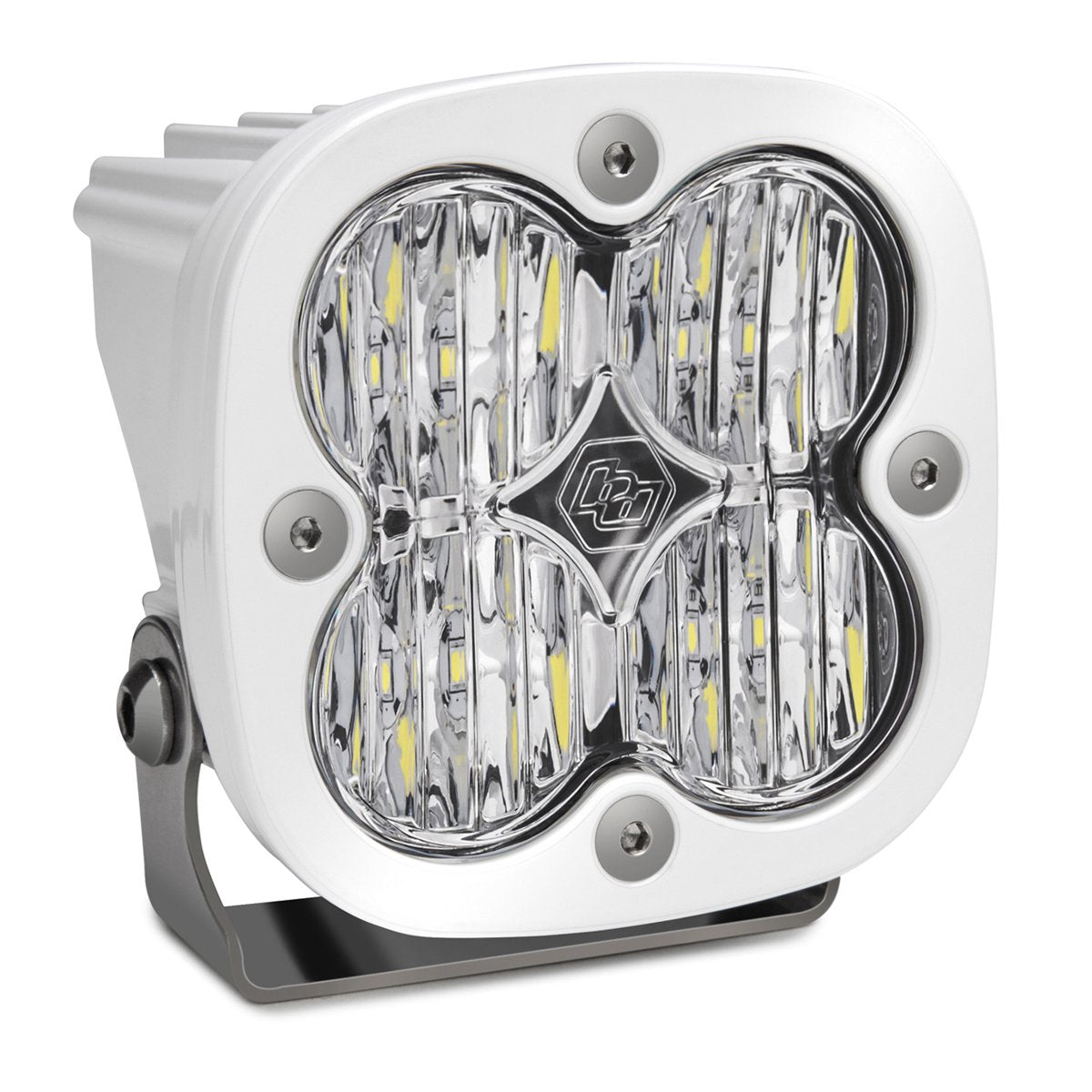 Baja Designs Auxiliary Squadron Pro White LED Light Pod for UTV, Off Road, Boat (Wide Cornering Lens; Clear)