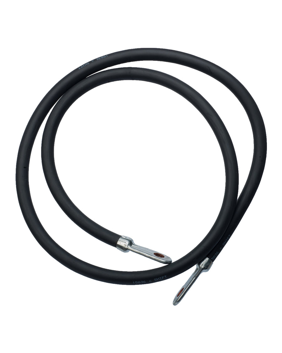 Battery Cable Sierra International With Terminals - 4' Black, 2 Gauge