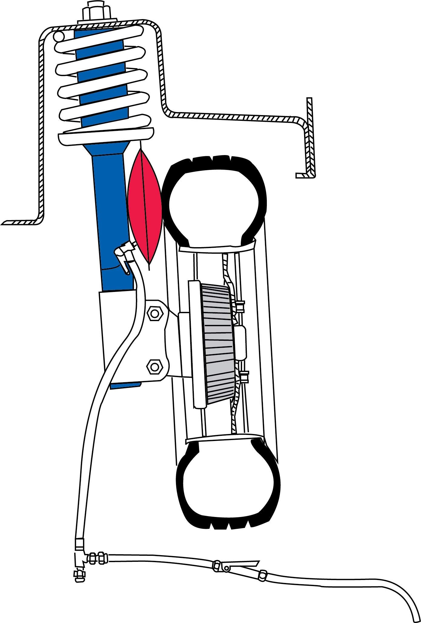 T.O.M.C.A.T. Air-Assisted Camber Adjustment Tool JohnDow Industries TC-614 – Easy One-Man Operation, Precise Alignment with Macpherson Style Struts, Durable and Lightweight Design