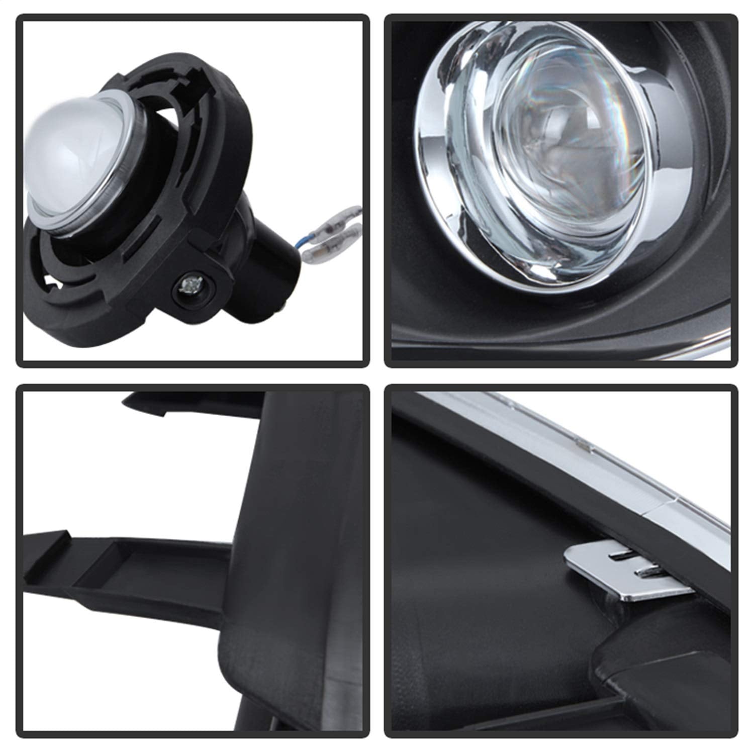 Chrysler 300 Spyder 2011-2014 (Won‘t Fit SRT-8 Models) OEM Fog Light W/Universal Switch- Clear