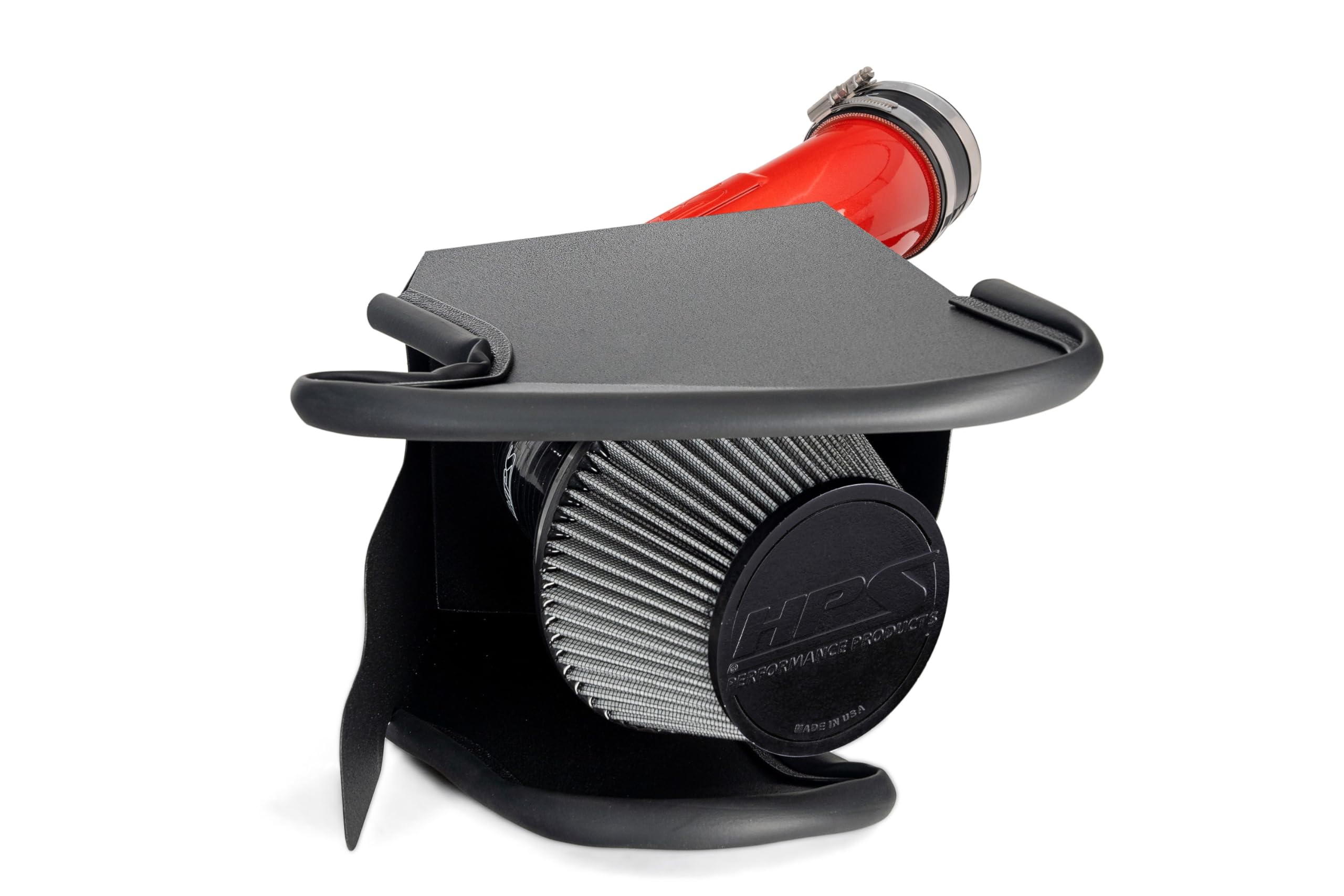 HPS Air Intake Kit Red with Heat Shield Compatible for 2021-2024 Hyundai K5 2020-2023 Kia Sonata 1.6L Turbo, 827-712R