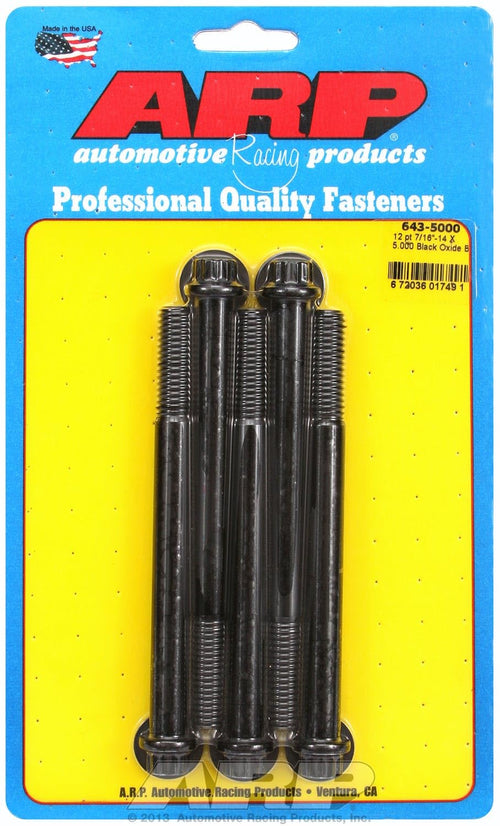 Black ARP (643-5000) Oxide Bolt