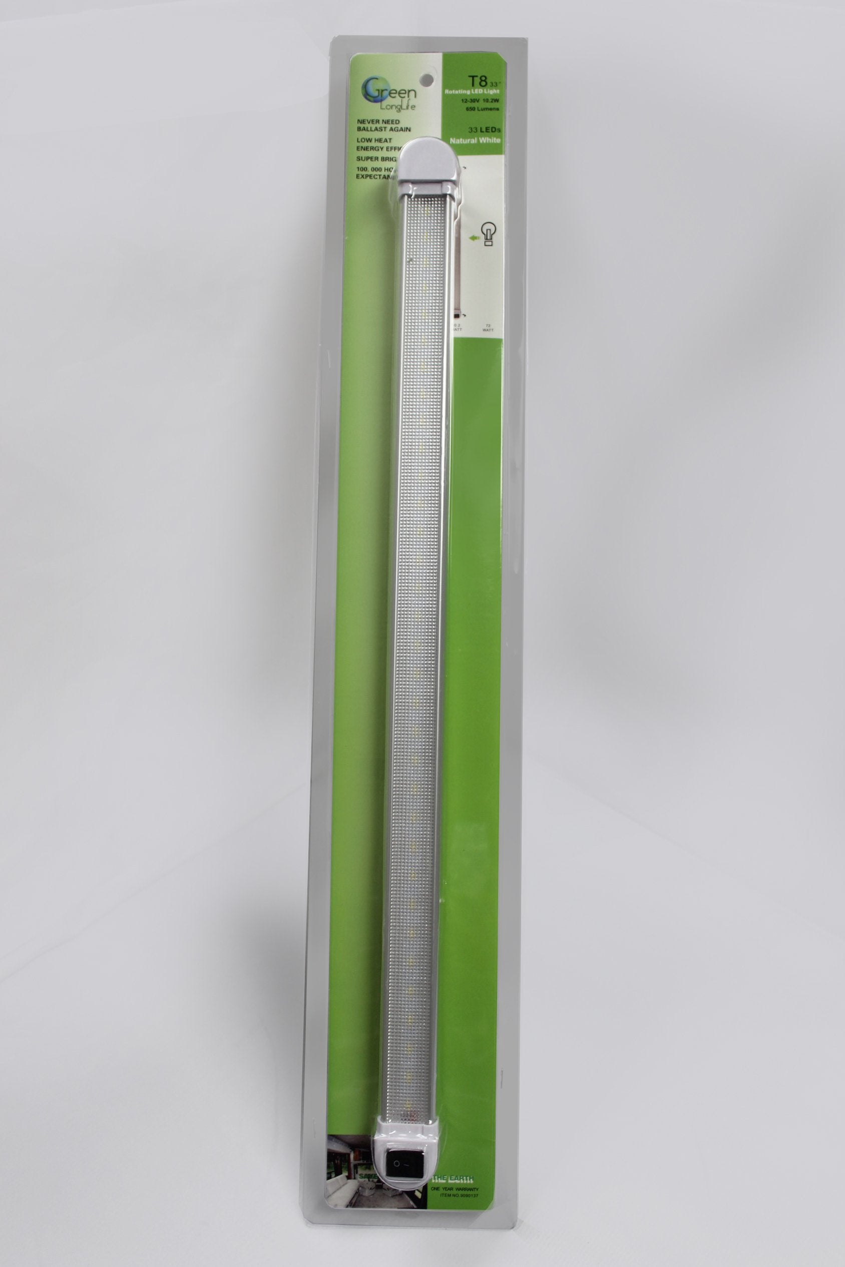 LongLife Green Ming's Mark 9090137 LED Aluminum Rotating Under Cabinet Light - 24"