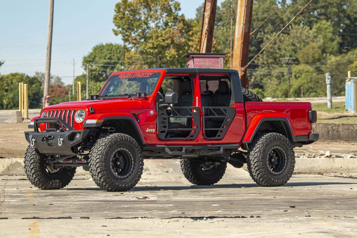 6" Lift Kit Rough Country w/Driveshaft for 2020-2023 Jeep Gladiator JT - 91230