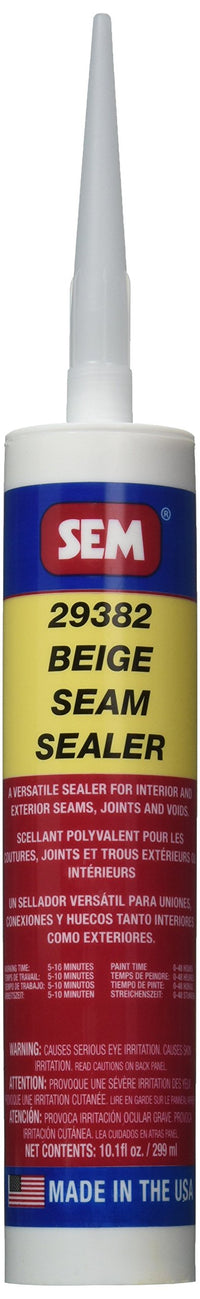 Beige SEM 29382 Seam Sealer - 10.1 fl. oz.
