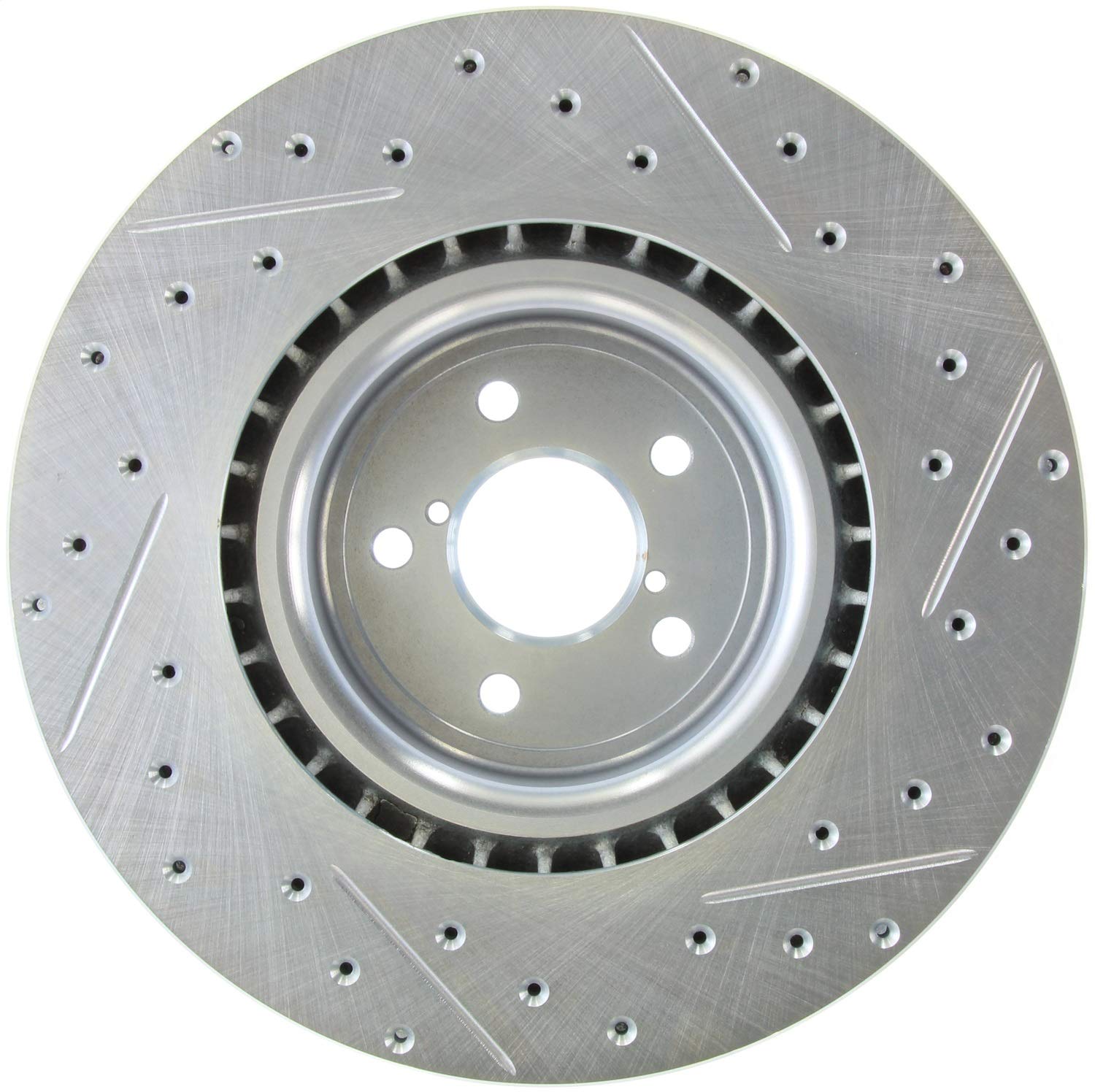 Front Right StopTech 227.47019R Select Sport Drilled and Slotted Brake Rotor