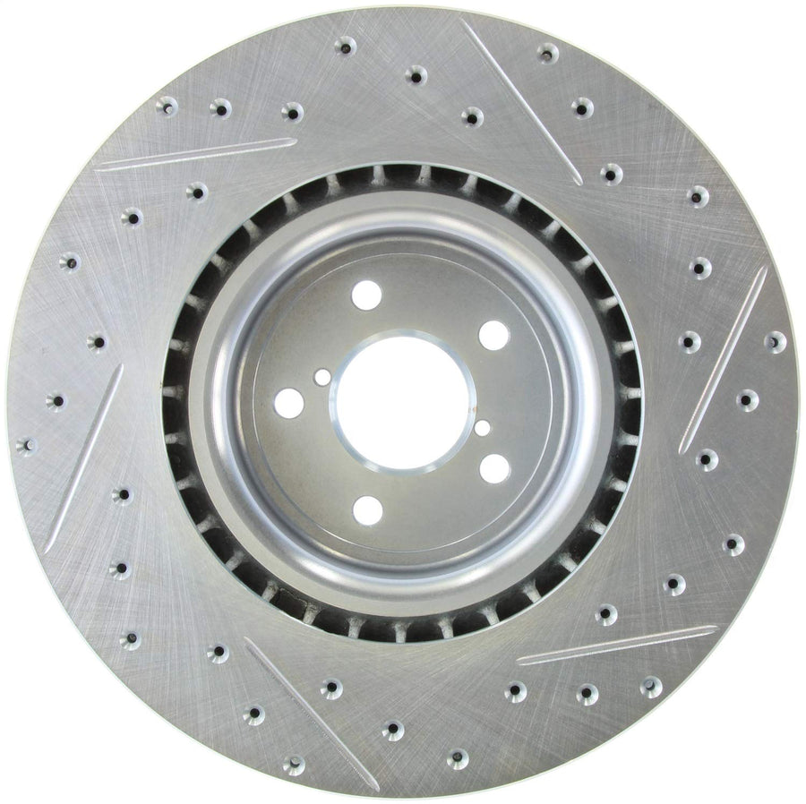 Front Right StopTech 227.47019R Select Sport Drilled and Slotted Brake Rotor