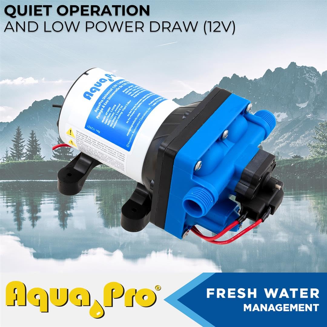 3.0Gpm Aquapro 21847 12V MUL-Fixture Pump
