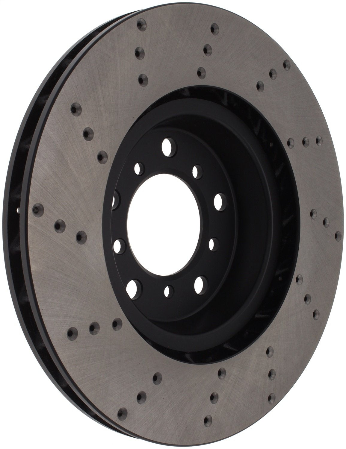 Front Left StopTech 128.34058L Sport Cross Drilled Brake Rotor