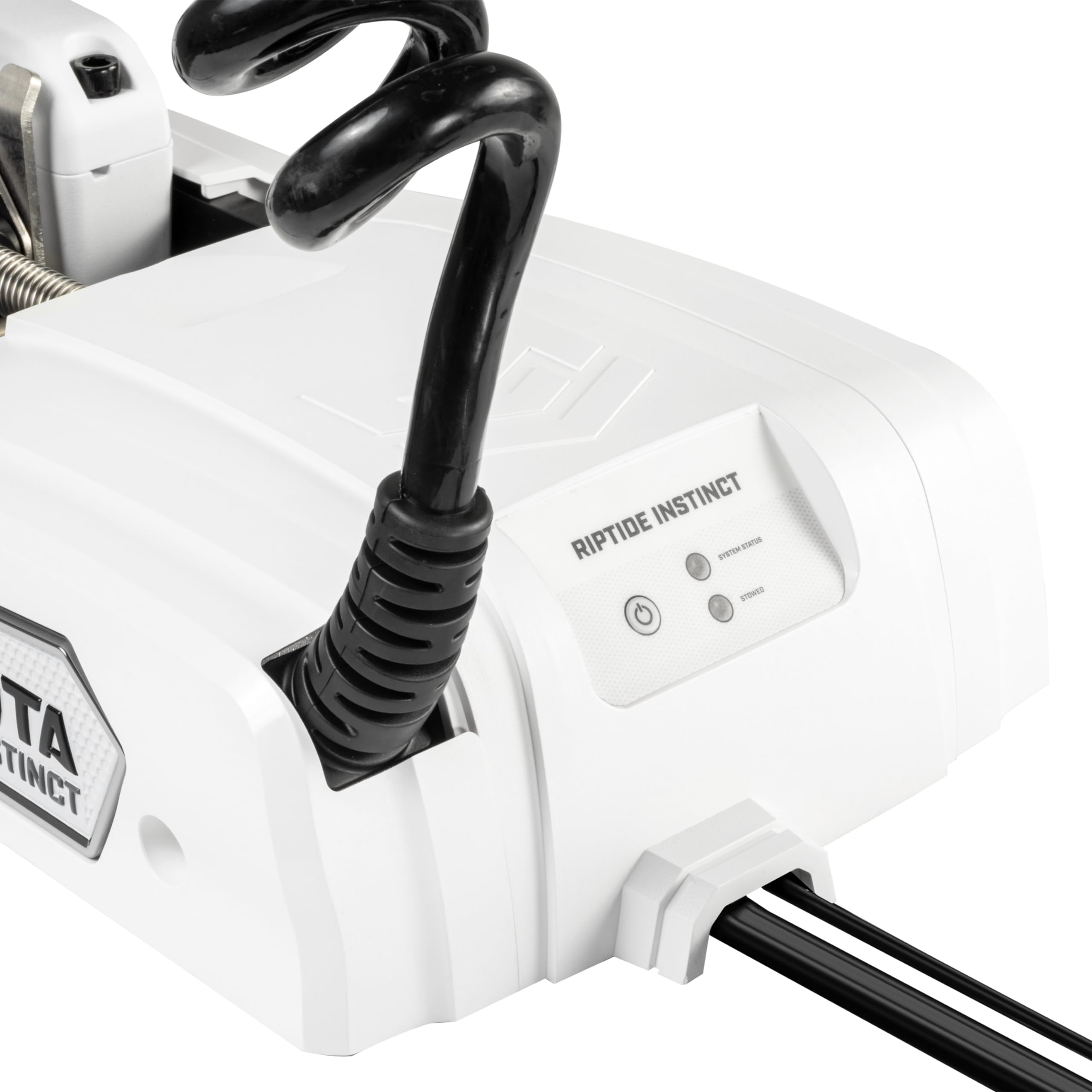 Minn Kota Riptide 1358563 Instinct Quest 90/115 lb. Thrust, 100" Shaft, Wireless Remote, White
