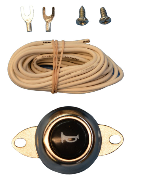 Horn Button Switch Kit, Wolo (HS-2) Chrome