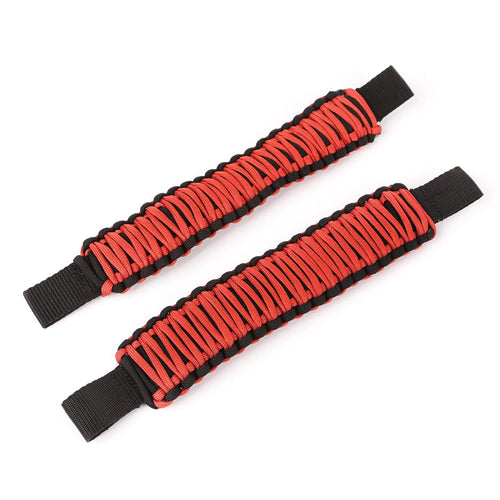 Rugged Ridge Grab Handles for Wrangler/Gladiator Jeep | Paracord, Seat Mounted | 13305.81 | Fits 2007-2025 Jeep JK/JL; 2020-2025 Jeep JT Gladiator