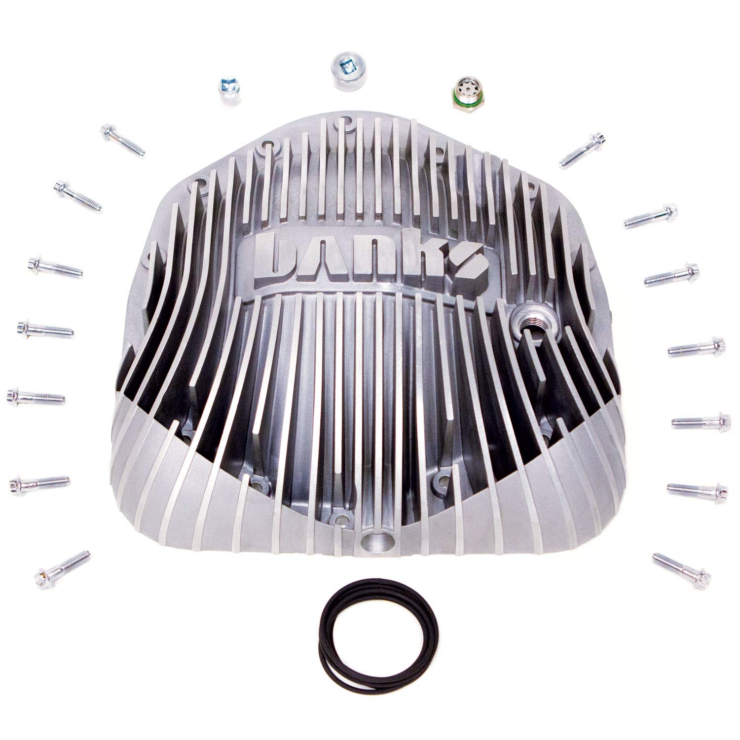 01-18 GM/RAM Banks Power Natural Differential Cover Kit 11.5/11.8-14 Bolt (19259)