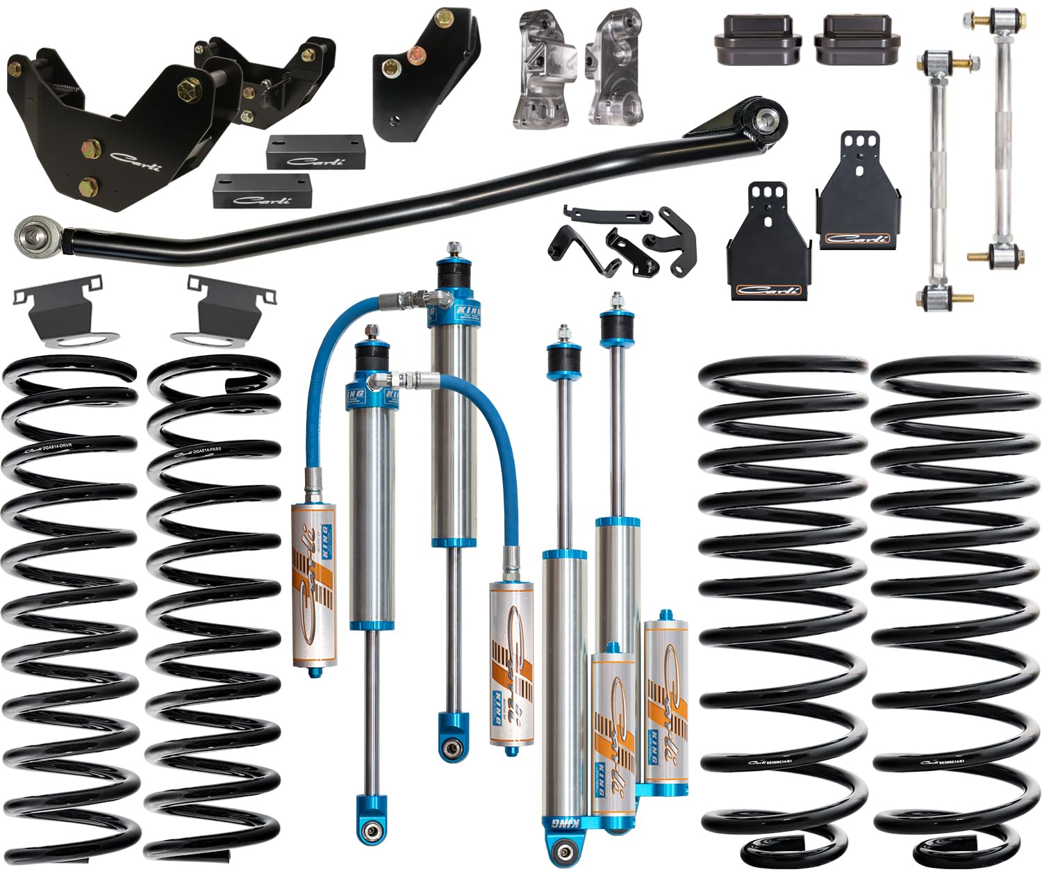 Pintop Carli Leveling System, Base, 2” Lift, 19-22 Ram PowerWagon, Gas, R2 Coil