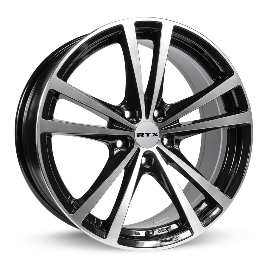15 x 6.5 FORCE, 5 x 114.3, 45, 73.1, BLACK MACHINED 081223