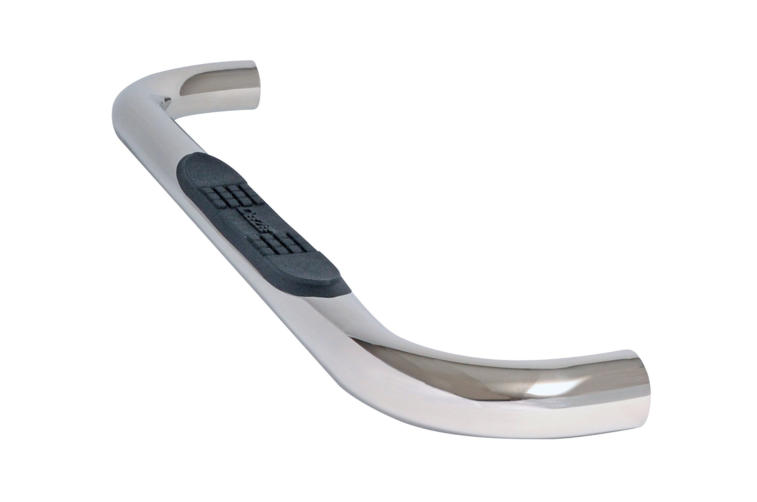 3" Round Dee Zee DZ370113 Stainless Steel Nerf Bars, Silver