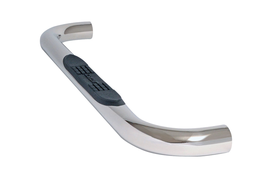 3" Round Dee Zee DZ370113 Stainless Steel Nerf Bars, Silver
