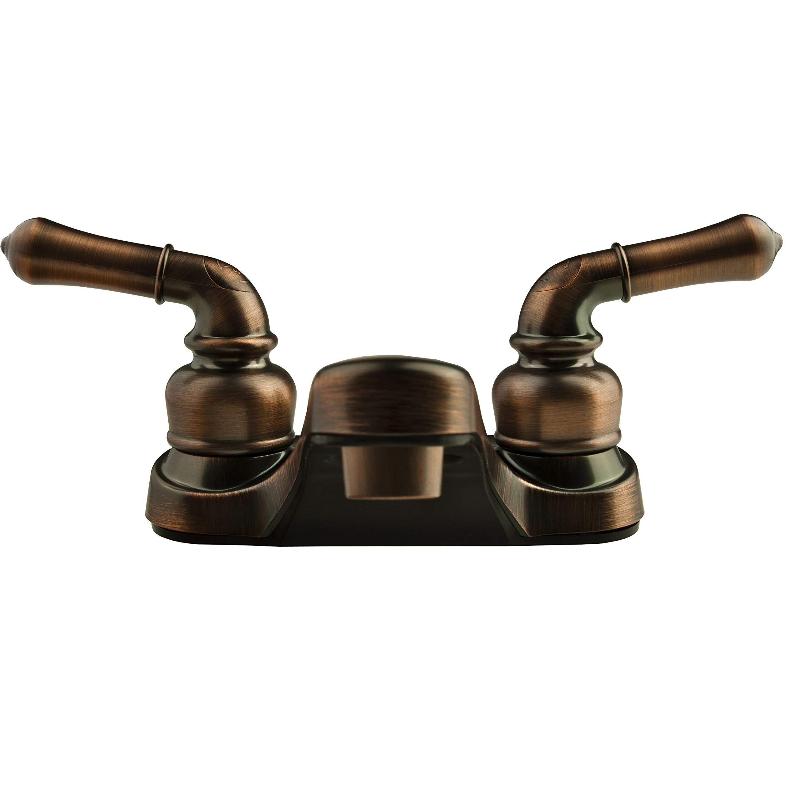 Dura Faucet RV DF-PL700C-ORB 2-Hole Bathroom Faucet with Classic 2-Handles (Oil Rubbed Bronze)