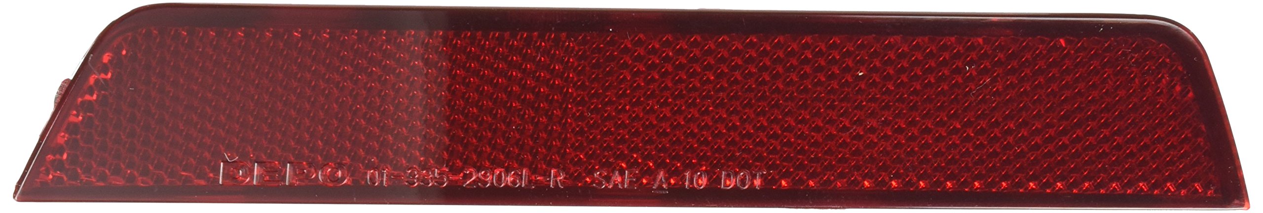 Reflector Depo 335-2906L-US (CHEVROLET EQUINOX 10-14 REAR UNIT DRIVER SIDE)