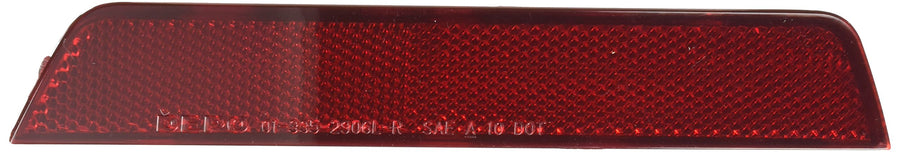 Reflector Depo 335-2906L-US (CHEVROLET EQUINOX 10-14 REAR UNIT DRIVER SIDE)
