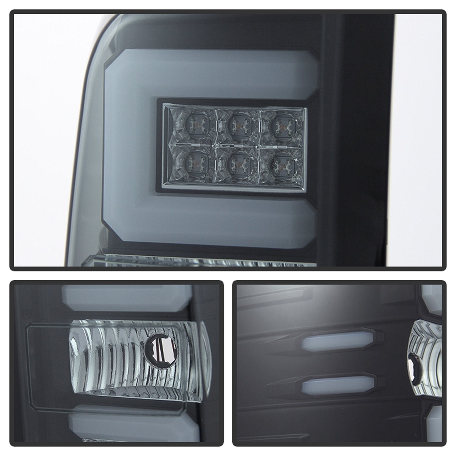 Black/Smoked Spyder Auto 5079992 LED Tail Lights