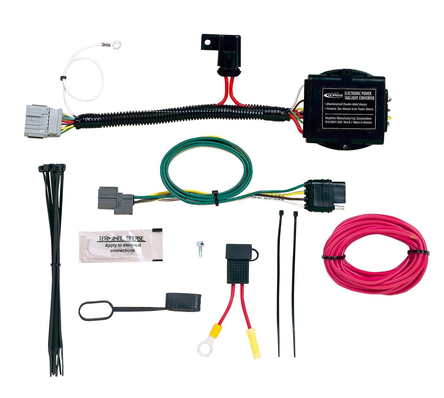 Plug-In Simple Hopkins Towing Solutions Vehicle Wiring Kit 11143225