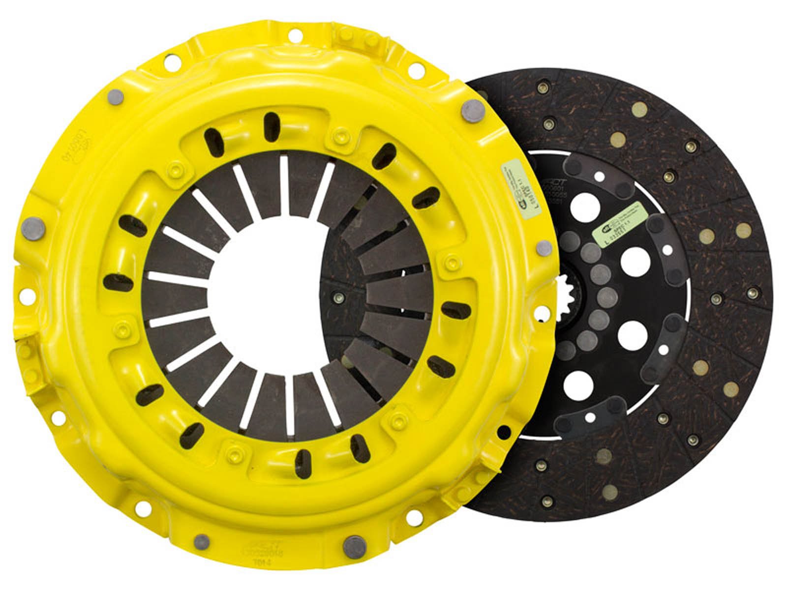 HD Pressure Plate ACT TS4-HDMM with Modified Street Clutch Disc