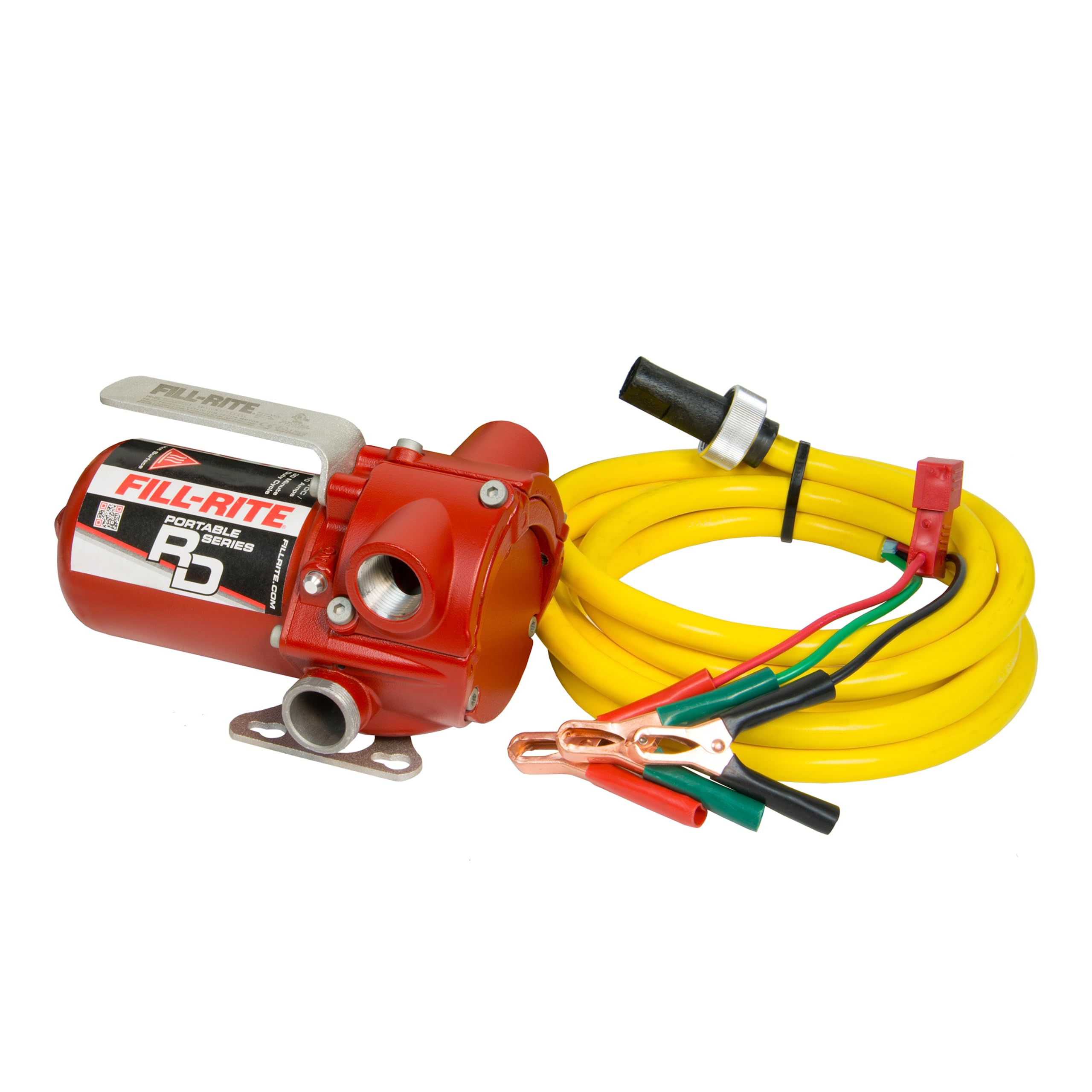 Fill-Rite 12V RD812NN 8 GPM Portable Fuel Transfer Pump w/Power Cable