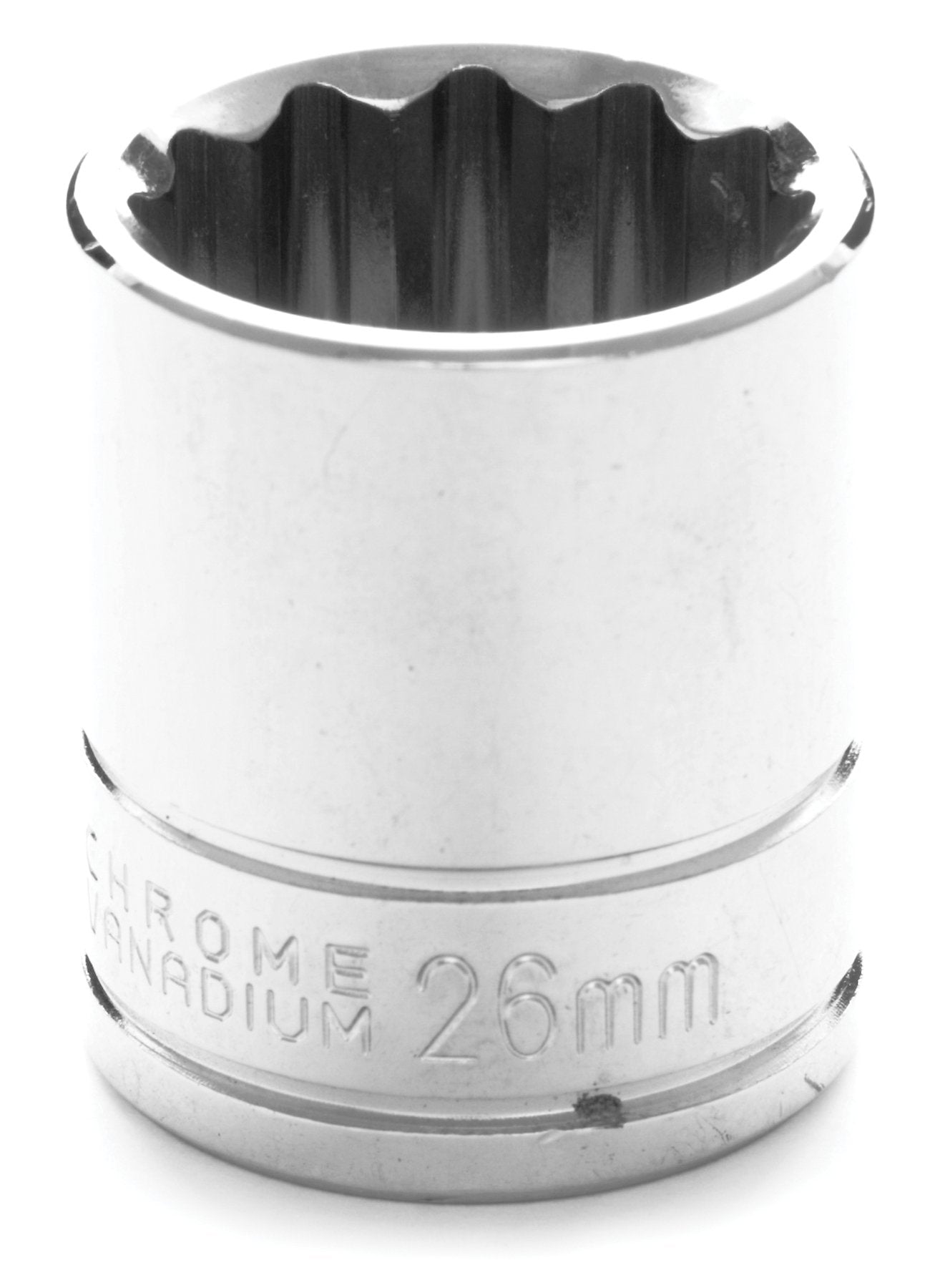 1/2 Drive Performance Tool W32826 12-Point Socket, 26mm