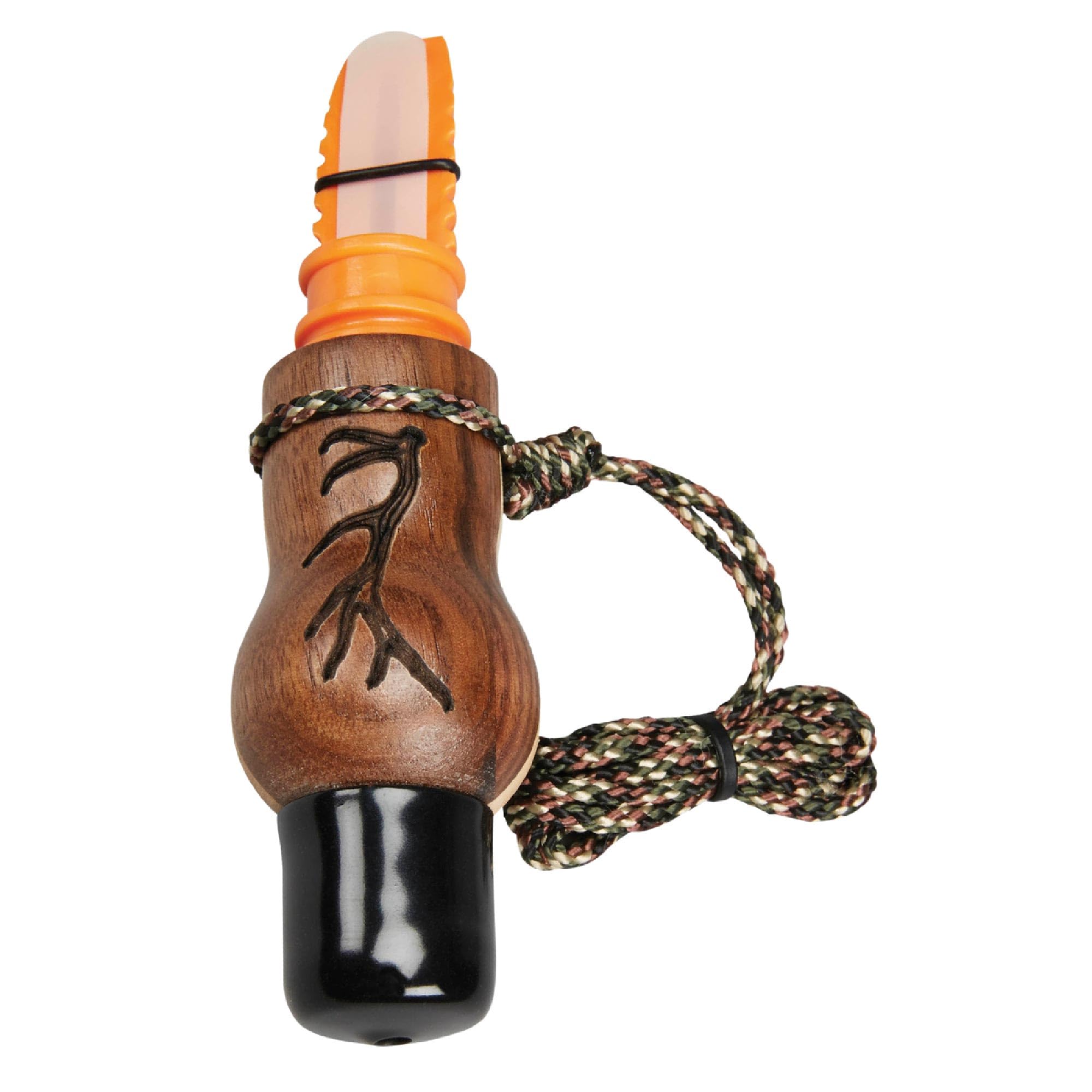 Carlton's Calls Series Whispering Cow Call | Hunters Specialties Hunting Accessories Easy-to-Use Realistic Sounds Open-Reed Elk Call - Lanyard Included