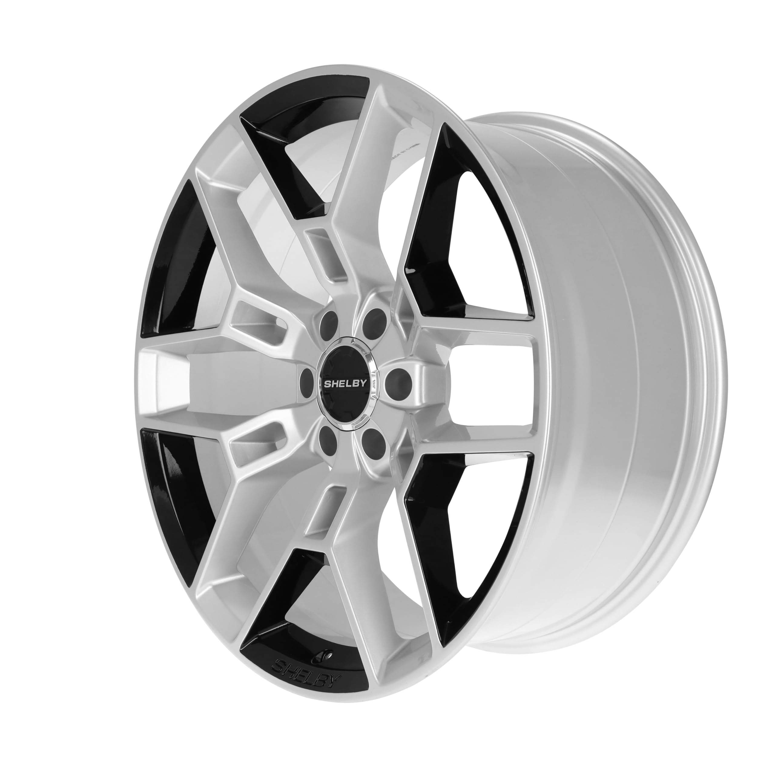 45395512CP Drake Wheels CS-45 F150 Hyper SLVR W/B