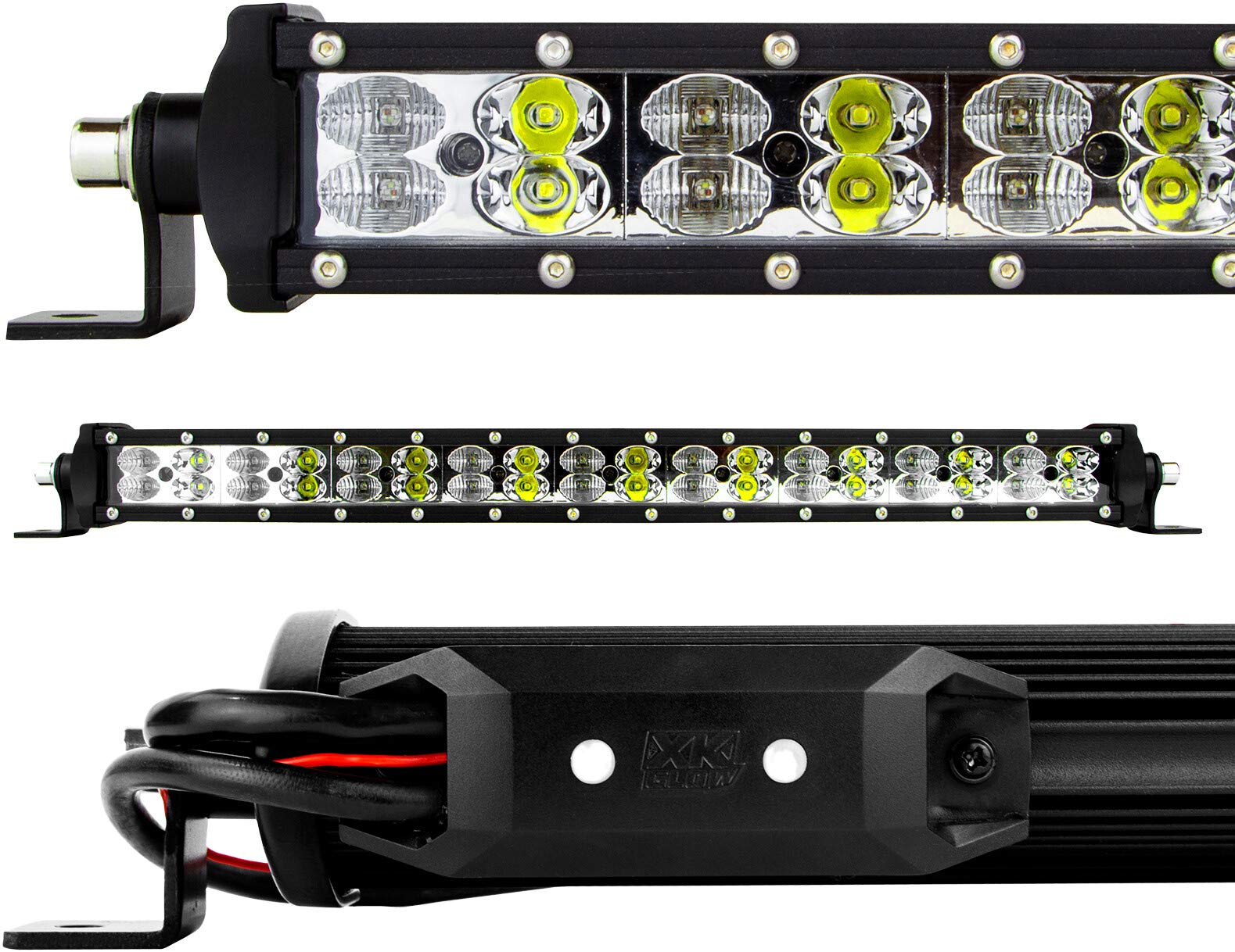 XKGLOW Multi-Color XK-BAR-20 20" RGBW LED Light Bars, XKChrome Smartphone App