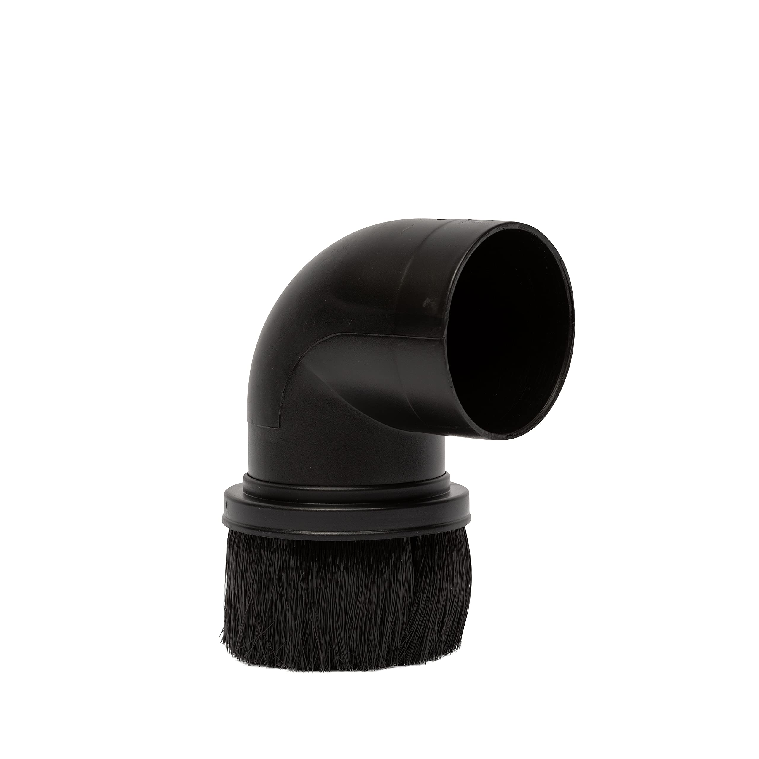 2.5 Inch Diameter Shop-Vac Right Angle Brush, Ideal for Dusting Blinds And Irregular Surfaces, Works with 2.5 Inch Hose, Black, (1-Pack)