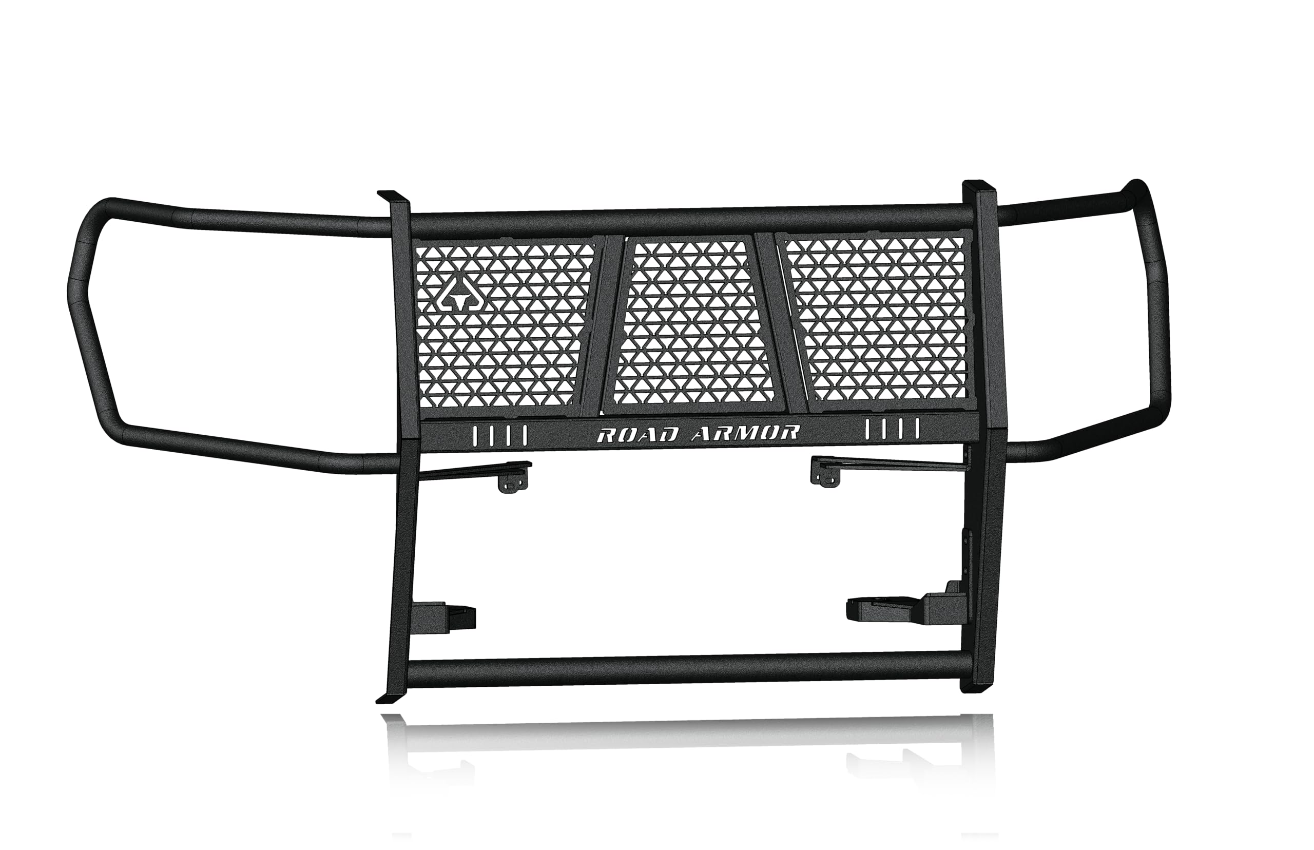 Vaquero Road Armor 6211-BRSH Front Grille Guard - Texture Black - Compatible with: 2021-2026 Ford 150