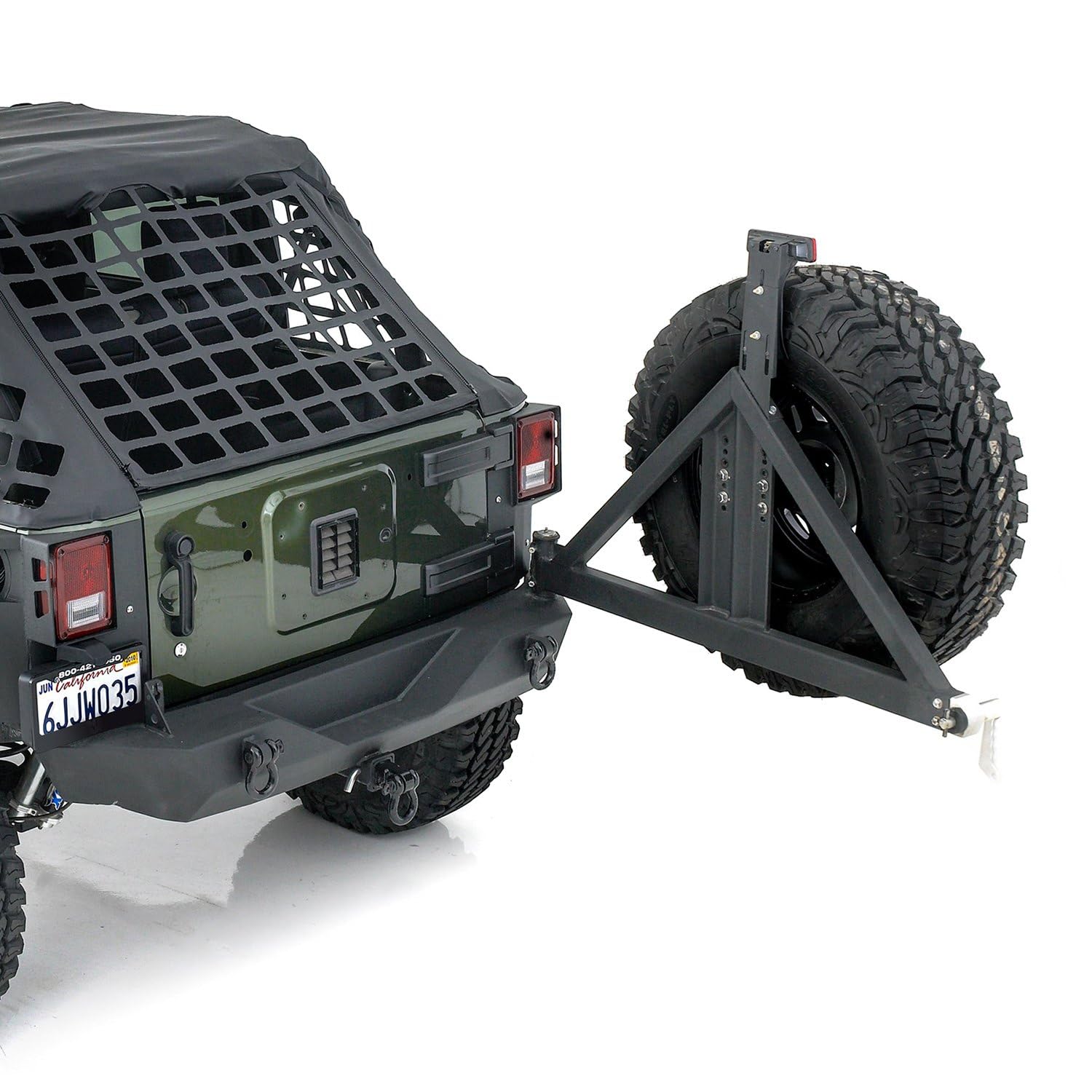 XRC RR BUMP W HITCH TIRE - SmittyBilt SB76856