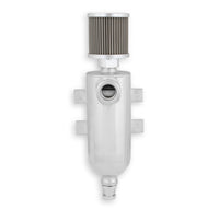 Catch Can W/An O-Ring Inlet & Filter-Clr EARL'S PERFORMANCE PLUMBING