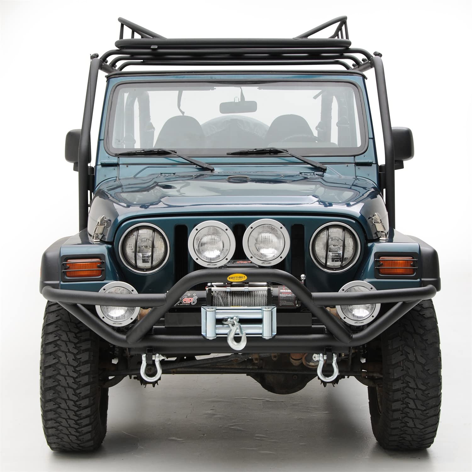 SRC Gen1 Smittybilt 76721 Front Bumper for 1987-2006 Jeep Wranglers