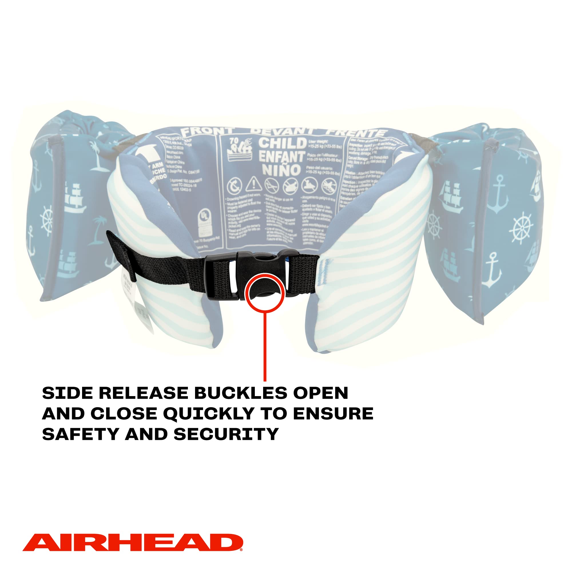 Airhead Water Elite Otter - Maritime, Blue, Regular