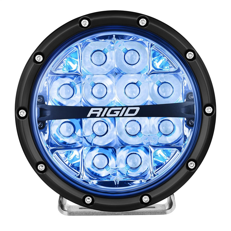 6in Rigid Industries 360-Series LED Off-Road Spot Beam - RGBW (Pair)