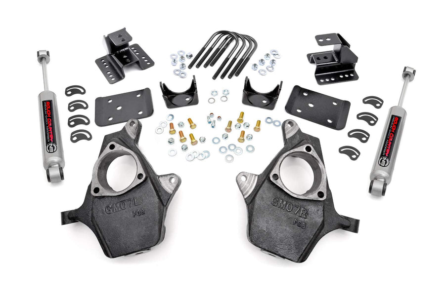 2/4" Lowering Kit Rough Country for 1999-2006 Chevy/GMC 1500 2WD - 722.20