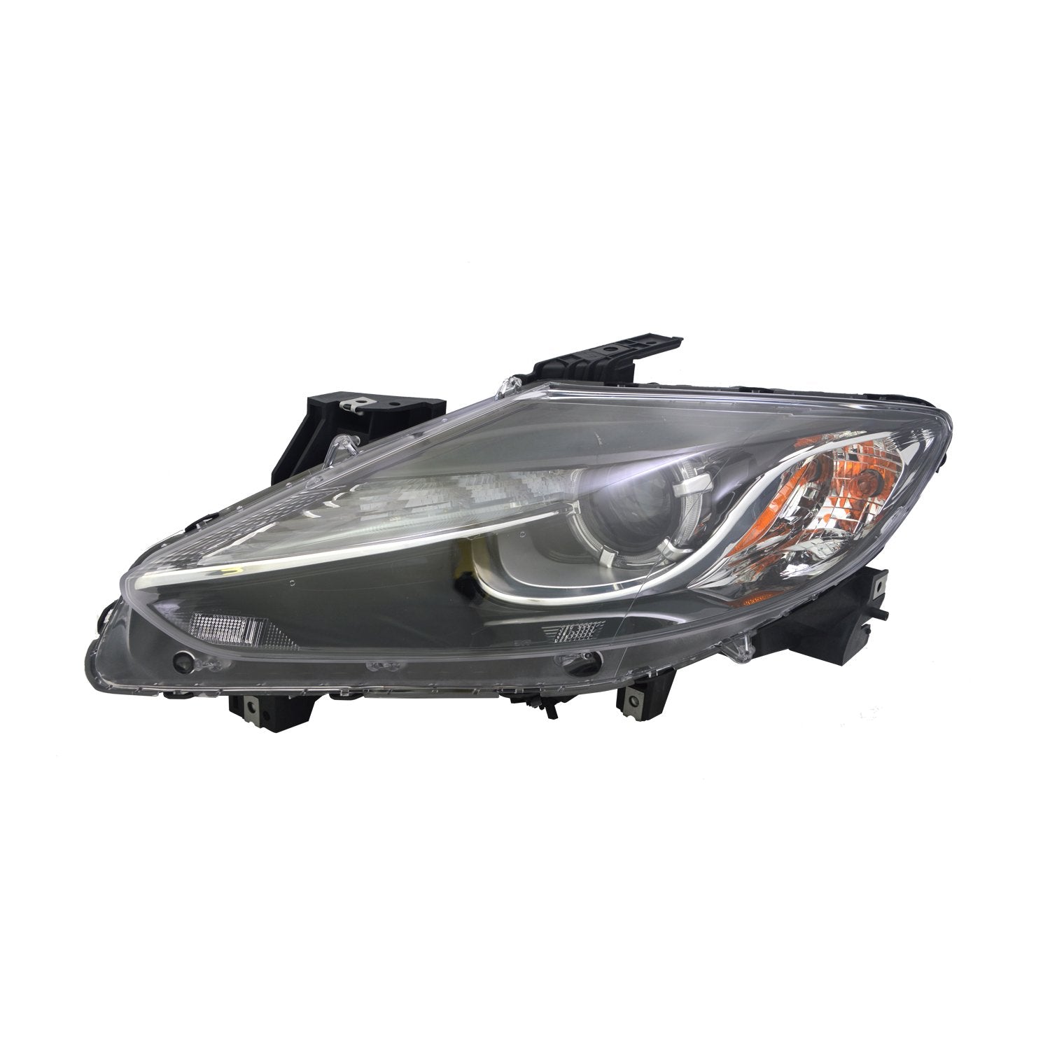 Left TYC Headlight Assembly Compatible with 2013-2015 Mazda CX-9