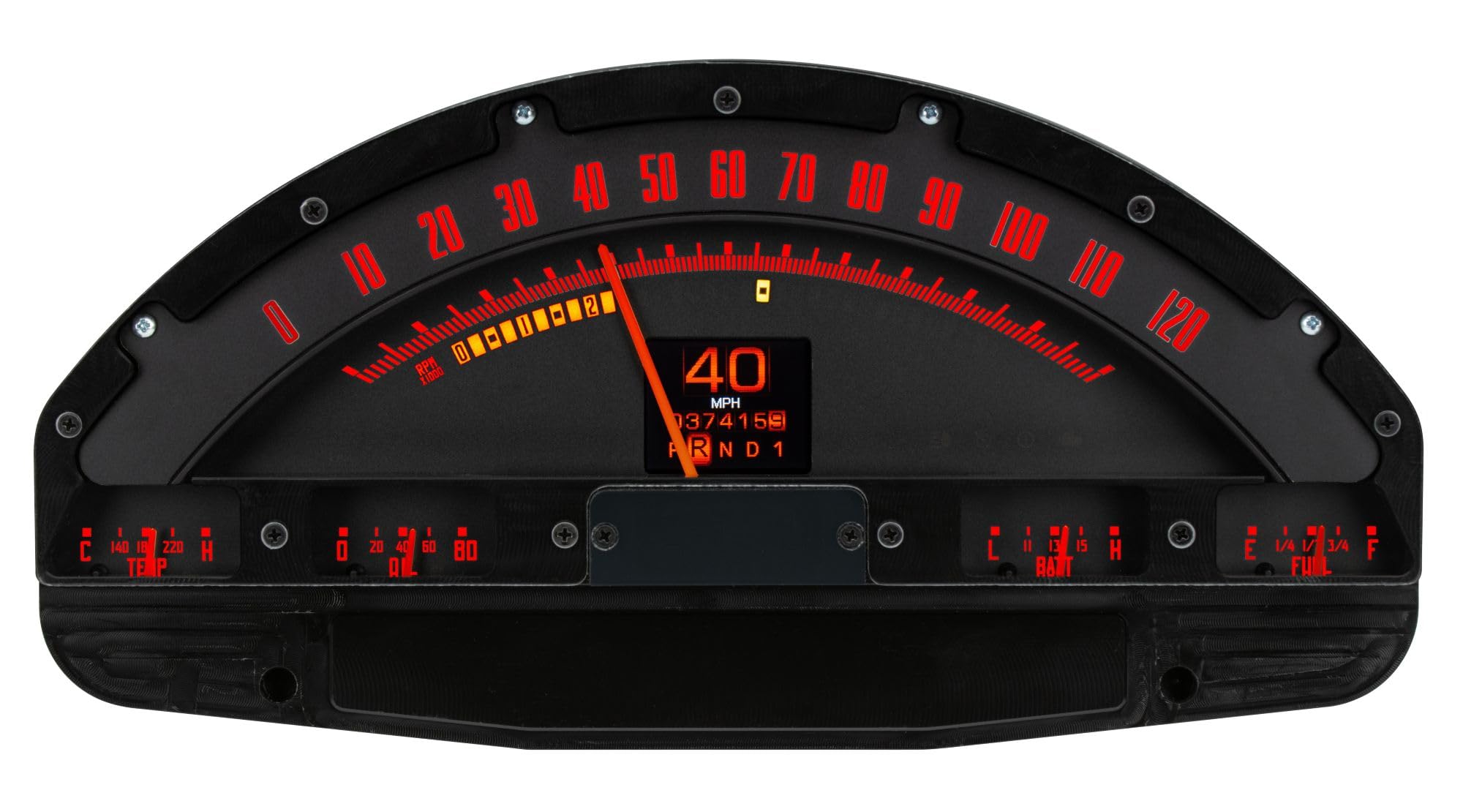 Dakota Digital Retrotech Gauge Instrument System RTX-56F-PU-X Compatible with 1956 Ford Pickup F100