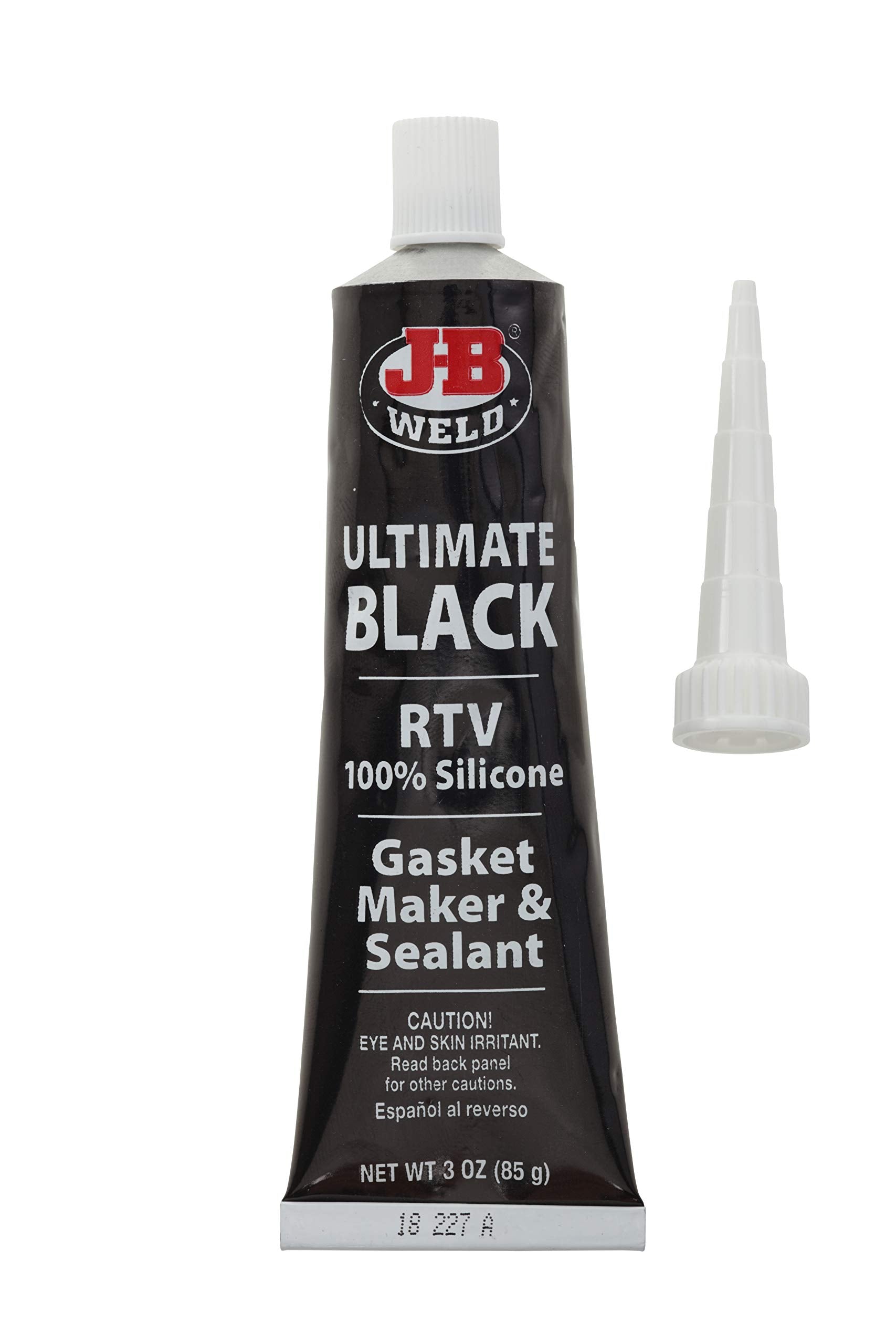 Ultimate Black J-B Weld RTV Silicone Gasket Maker and Sealant - 3 oz. - Black