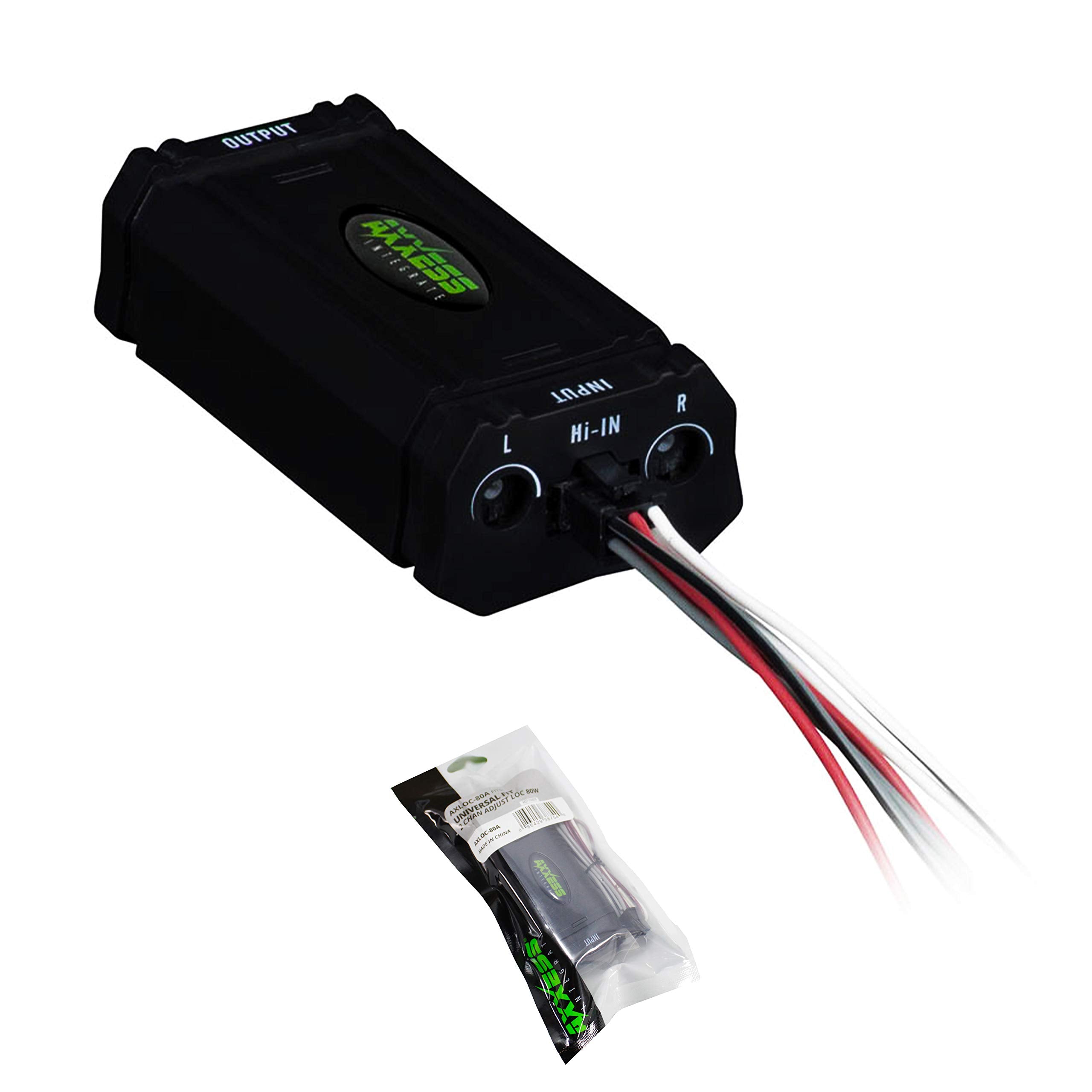 Heise Axxess 2 Channel Line Level Converter 80 Watt (AXLOC-80A)