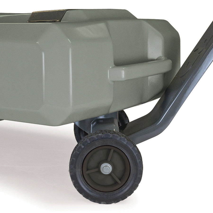 Thetford 40519 SmartTote2 RV Portable Waste Tote Tank - 4 Wheels - 35 Gallon - Silver