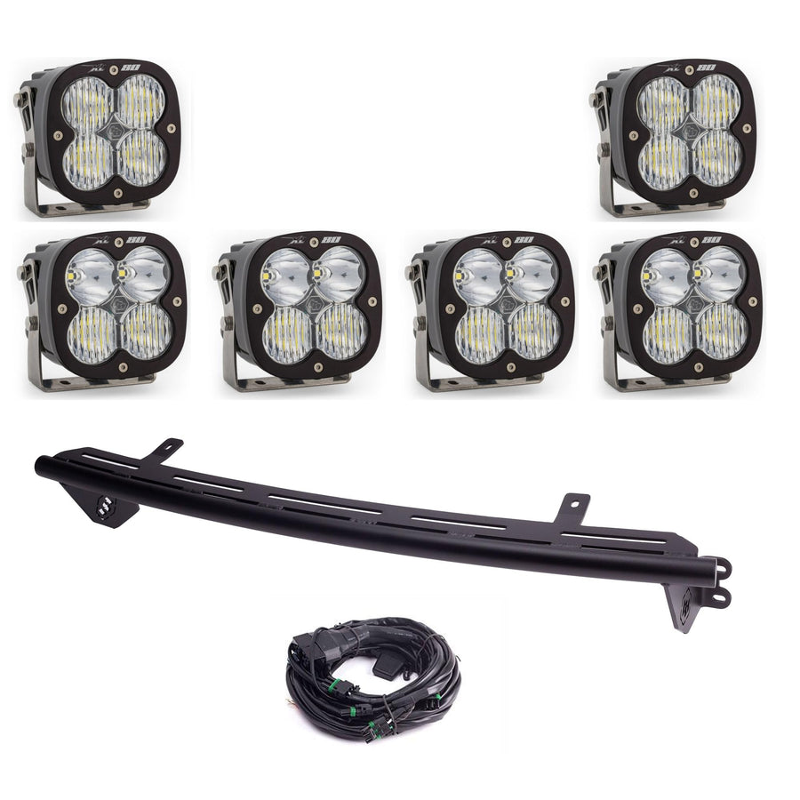 Baja Designs Bull Bar Light Kit XL80 LED for Ford F-250/350 2023+ with Upfitter - (Multi-Pattern - Clear)