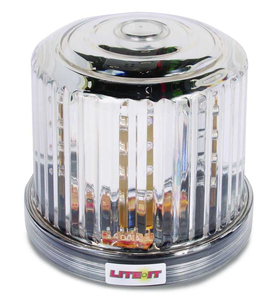 Magnetic LED Beacon, Custer HF20RL-W White Battery Operated