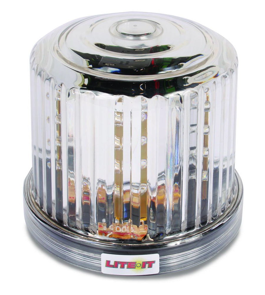 Magnetic LED Beacon, Custer HF20RL-W White Battery Operated