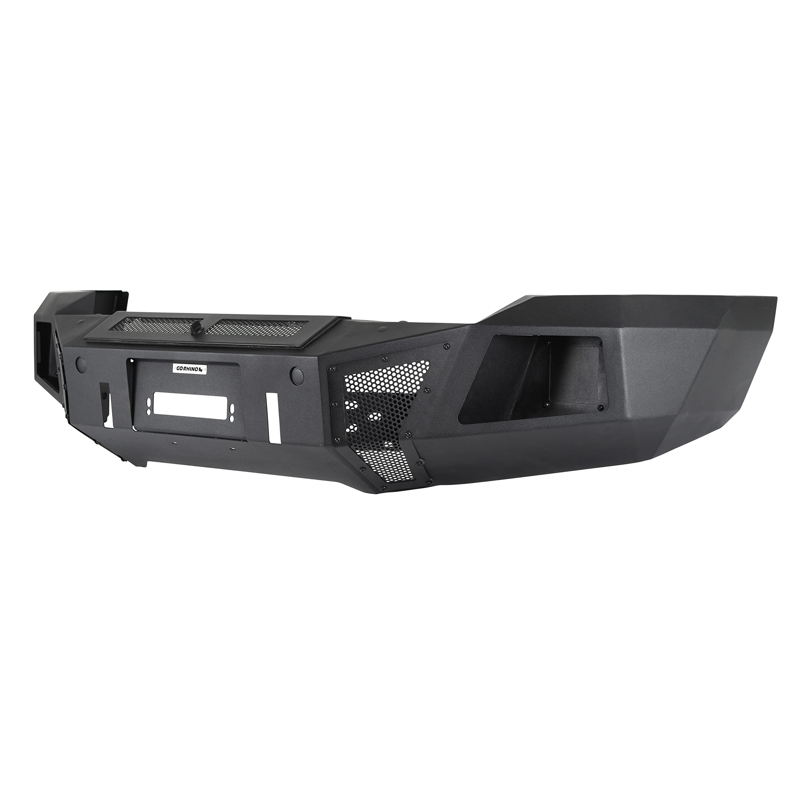 Go Rhino Front Bumper BR6 | Mild Steel, Textured Black | 24179T | Fits 2014 - 2015 Chevrolet Silverado 1500
