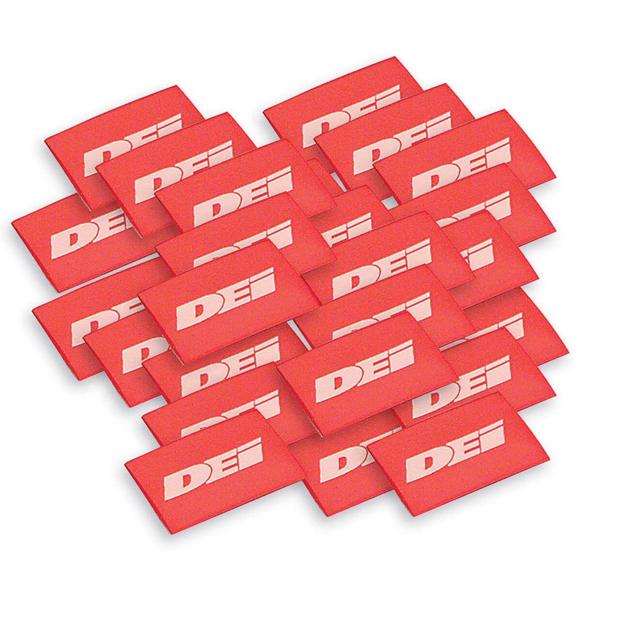 Design Engineering Red 010821 12mm x 1.5" Spark Plug Wire/Boot Heat Shrink Tubes (Pack of 25)